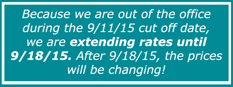 rates extended